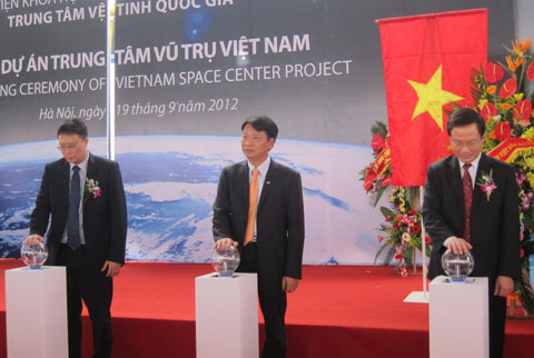 khởi công Trung tâm vũ trụ Việt Nam